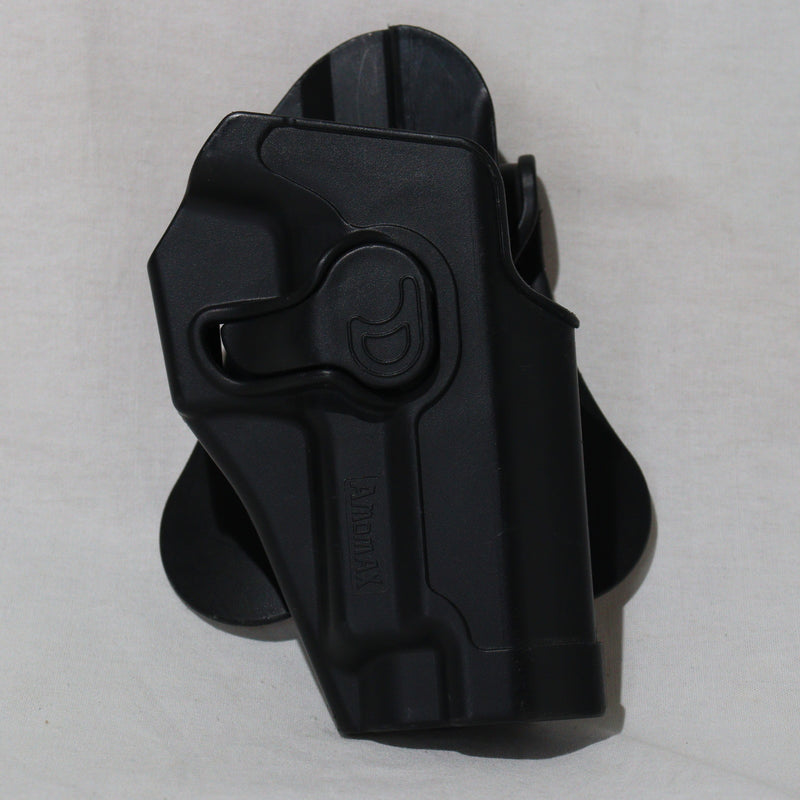 【中古即納】[MIL]AMOMAX(アモマックス) リリースボタン・ホルスター パドル・ホルスター for SIG P226(AM-S226G2)(20150223)