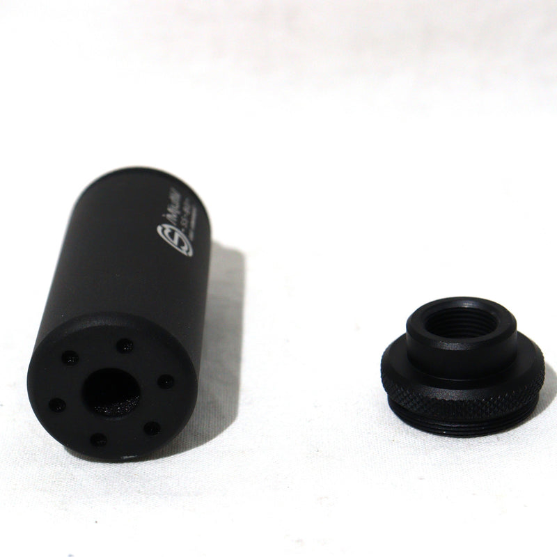 【中古即納】[MIL]G&G ARMAMENT(ジーアンドジーアーマメント) 電動用 SS-80 Mock Suppressor-Black (14mm CW/CCW) サプレッサー 80サイズ 正ネジ/逆ネジ(両方対応) ブラック(G-01-016)(20150223)