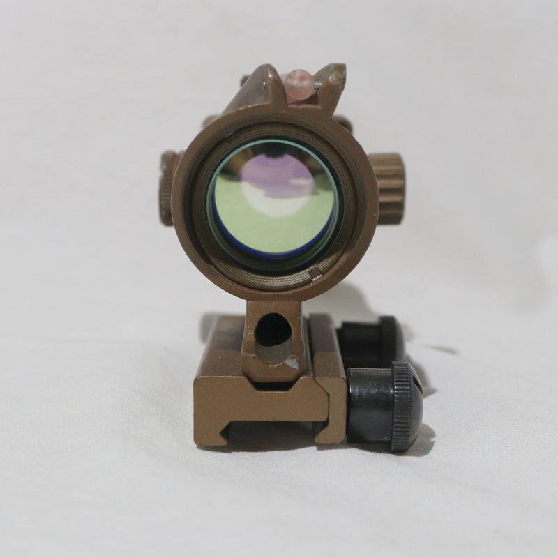 【中古即納】[MIL]UFC(ユニオンファイアカンパニー) Trijicon ACOG TA31タイプ ドットサイト TAN(タン)(UFCRD12DTAN)(20150223)