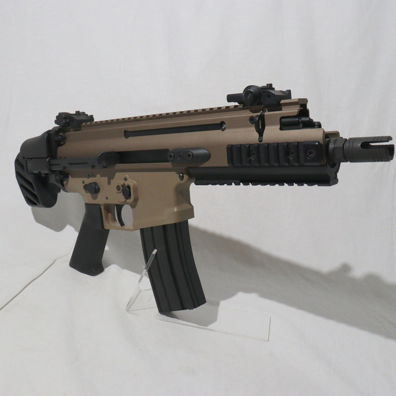 【中古即納】[MIL]BOLT AIRSOFT(ボルトエアソフト) 電動アサルトライフル リコイルショック電動ガン FN SCAR SC B.R.S.S.TAN(タン)(BR-43-TAN) (18歳以上専用)(20221220)