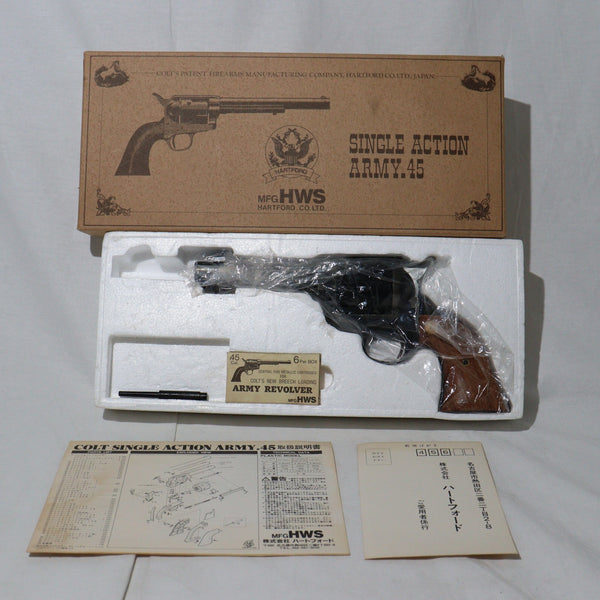 【中古即納】[MIL]ハートフォード(HWS) 発火モデルガン コルトSAA.45 シビリアン ケースハードン ABS(20150223)