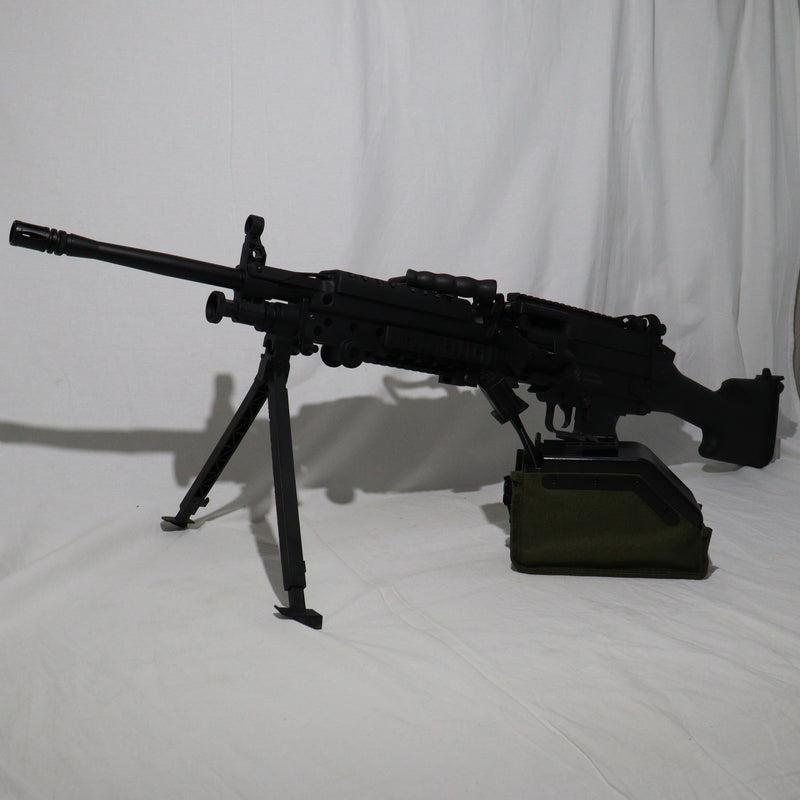 【中古即納】[MIL]S&T 電動ガン M249 SAW E2スポーツライン FN刻印(STAEG103E2BS) (カスタム品) (18歳以上専用)(20150223)