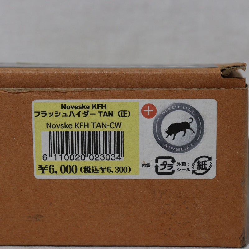 【中古即納】[MIL] MADBULL(マッドブル) NOVESKEタイプ KFH フラッシュハイダー TAN 14mm正ネジ(N02-014TANCW)(20150223)