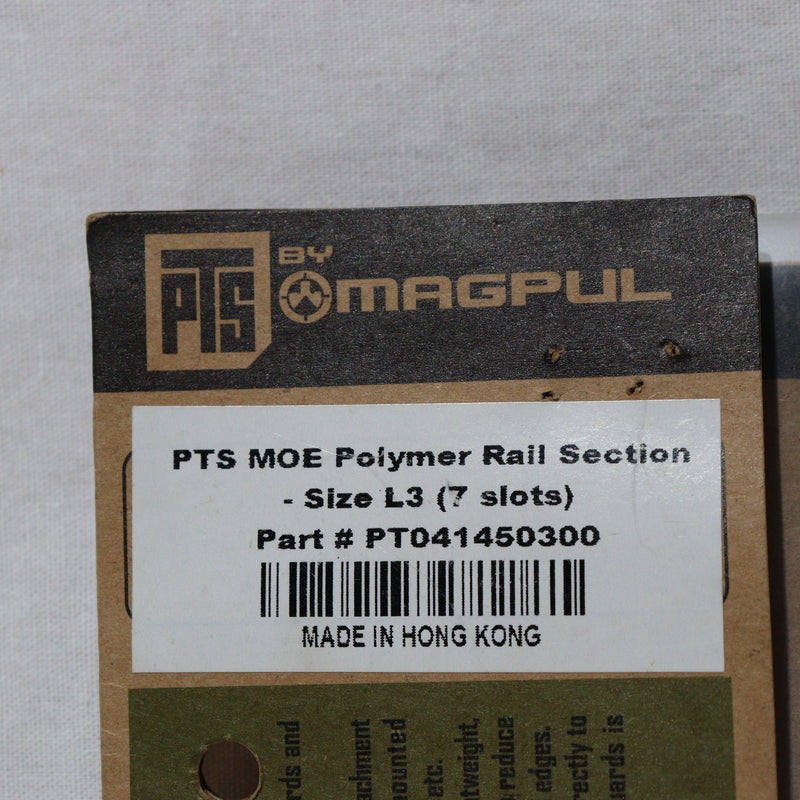 【中古即納】[MIL] MAGPUL PTS(マグプルPTS) MOE ポリマーレイルセクション L3(7スロット)(20150223)