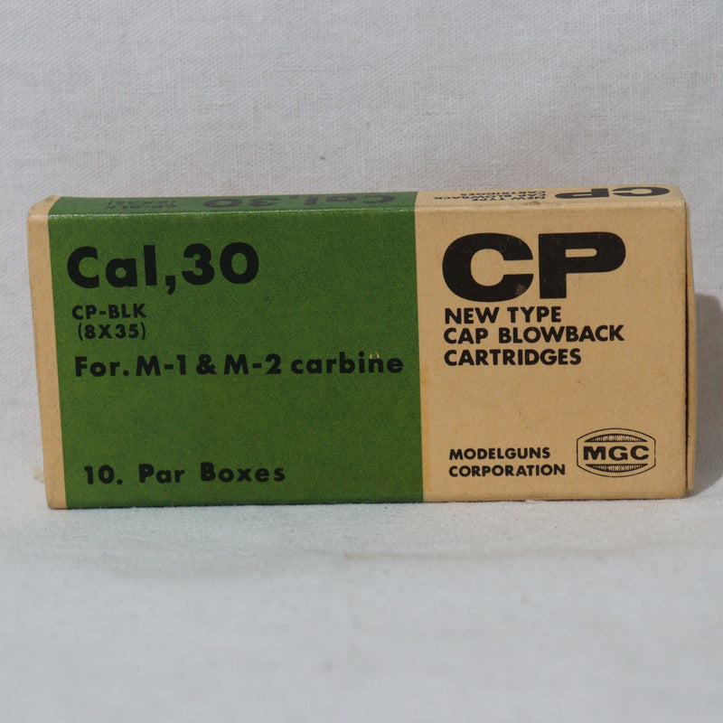 【中古即納】[MIL] MGC M1&M2カービン用 Cal.30(8×35) CP-BLKカートリッジ 10発セット(20150223)