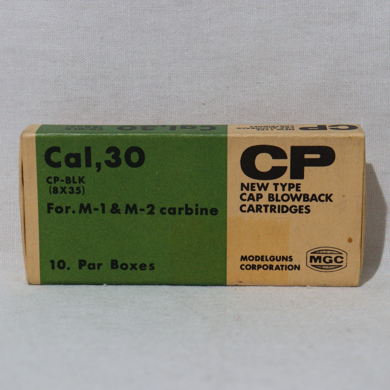 【中古即納】[MIL] MGC M1&M2カービン用 Cal.30(8×35) CP-BLKカートリッジ 10発セット(20150223)