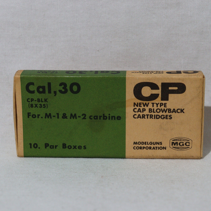 【中古即納】[MIL] MGC M1&M2カービン用 Cal.30(8×35) CP-BLKカートリッジ 10発セット(20150223)