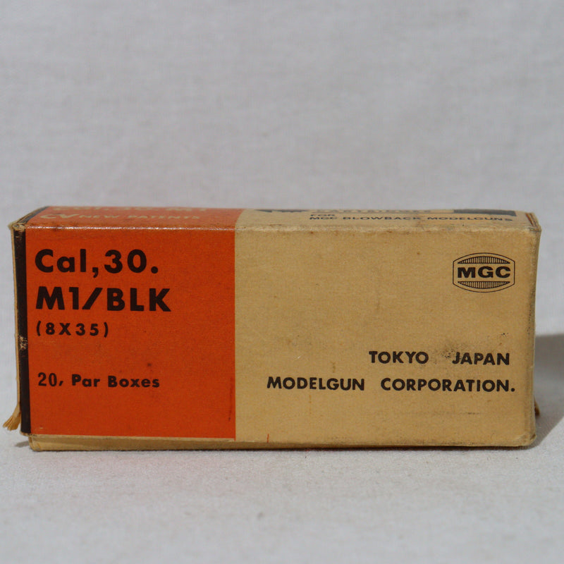 【中古即納】[MIL] MGC M1カービン用 Cal.30(8×35) BLKオープンカートリッジ 20発セット(20150223)