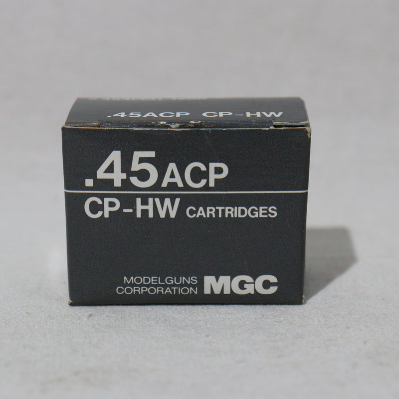 【中古即納】[MIL] MGC .45ACP CP-HW リアルサイズカートリッジ 6発セット(20150223)