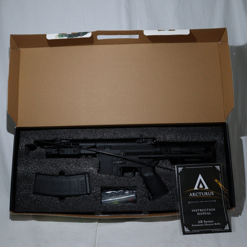 【中古即納】[MIL] ARCTURUS(アークタウラス) 電動アサルトライフル カランビット ULR PDW 5.5インチ アンビ ライトAEG(AT-NY05) (18歳以上専用)(20150223)