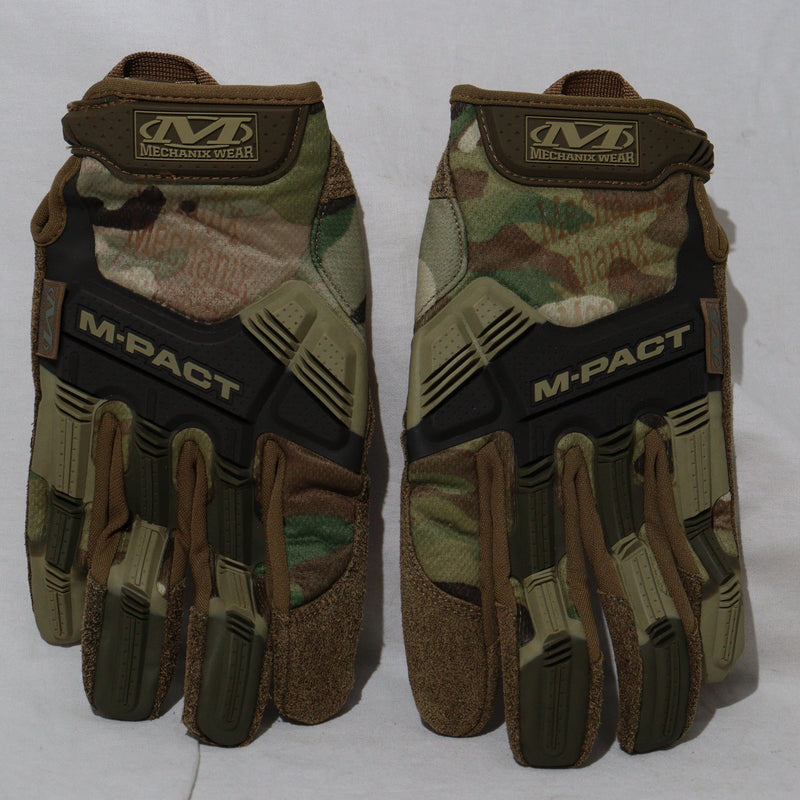 【中古即納】[MIL] MECHANIX WEAR(メカニクスウェア) M-PACT レジスタントタクティカルグローブ サイズM MC(マルチカム)(20150223)