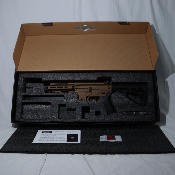 【中古即納】[MIL] Lancer Tactical(ランサータクティカル)/ZION ARMS(ザイオンアームズ) 電動アサルトライフル PW9 MOD1 電子トリガー Nebula ETU搭載 BZ(ブロンズ)(ZA-PW9-MOD1-SH-JPN) (18歳以上専用)(20150223)