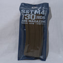【中古即納】[MIL] S&T 電動M4用 ABS製 130連マガジン TAN(タン)(STMAG36TAN)(20150223)
