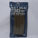 【中古即納】[MIL] S&T 電動M4用 ABS製 130連マガジン TAN(タン)(STMAG36TAN)(20150223)