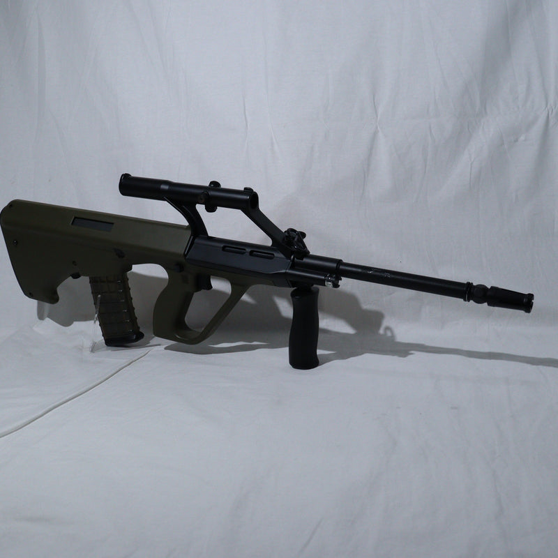 【中古即納】[MIL] SNOW WOLF(スノーウルフ) 電動アサルトライフル ステアーAUG A1 OD(オリーブドラブ) (SW-020A-OD) (18歳以上専用)(20150223)