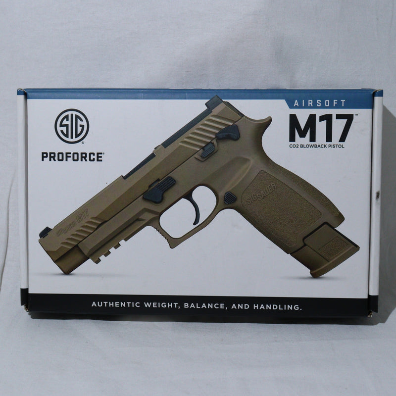 【中古即納】[MIL] SIG SAUER(シグザウエル) CO2ガスブローバック SIG AIR PROFORCE M17 【JASG認定】 (18歳以上専用)(20150223)