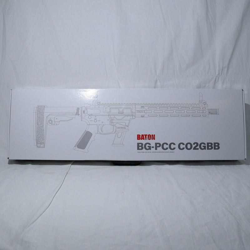 【中古即納】[MIL] BATON airsoft(バトンエアソフト) CO2ガスアサルトライスル BG-PCC CO2GBB ピストルキャリバーカービン【JASG認定】(BG17-PCC) (18歳以上専用)(20231110)