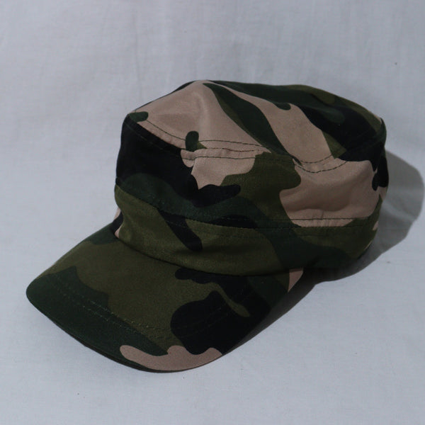 【中古即納】[MIL] ノーブランド パトロールキャップ リーフパターン迷彩(20150223)
