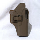 【中古即納】[MIL] ノーブランド BLACKHAWK!タイプ(ブラックホーク) CQCホルスター グロック17/22用 TAN(タン)(20150223)