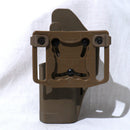 【中古即納】[MIL] ノーブランド BLACKHAWK!タイプ(ブラックホーク) CQCホルスター グロック17/22用 TAN(タン)(20150223)