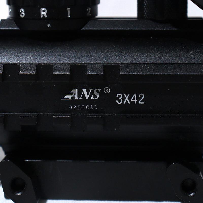 【中古即納】[MIL] ANS Optical(ANSオプティカル) 1.5×42 イルミネーションショートスコープ(sc-055-E10)(20150223)