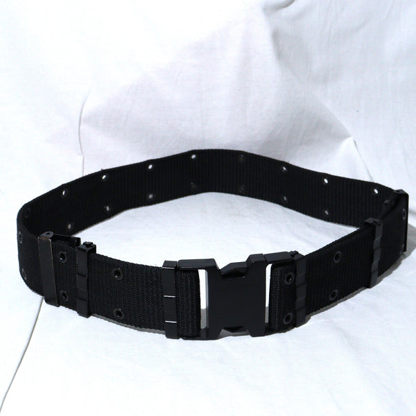 【中古即納】[MIL] ノーブランド LC-2Aタイプ ピストルベルト BK(ブラック/黒)(20150223)
