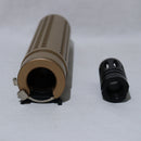 【中古即納】[MIL] BIG DRAGON(ビッグドラゴン) KACタイプ M4QD 5.56mm QDサイレンサー&スチールフラッシュハイダー セット(20150223)