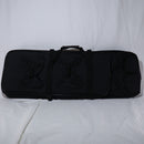 【中古即納】[MIL] ノーブランド ダブルガンケース BK(ブラック/黒)(85×28cm/62×27cm)(20150223)