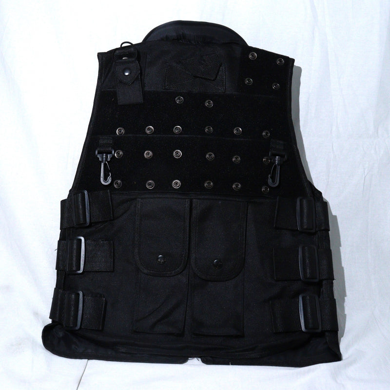 【中古即納】[MIL] ノーブランド タクティカルベスト BK(ブラック/黒)(20150223)