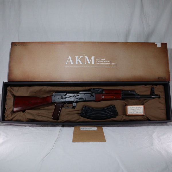 【中古即納】[MIL] 東京マルイ ガスブローバック マシンガン AKM (18歳以上専用)(20210717)