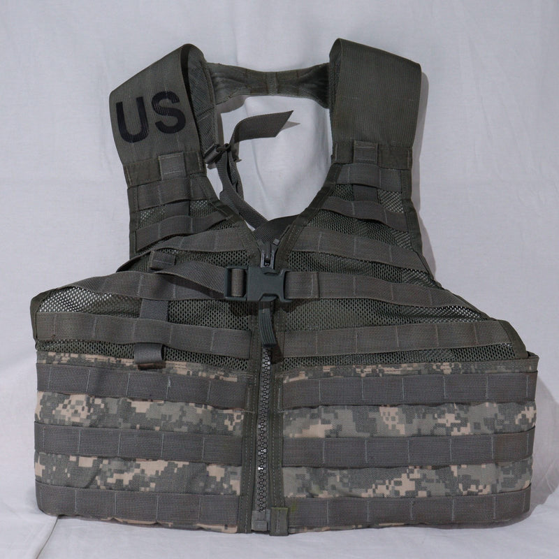 【中古即納】[MIL] ノーブランド U.S.タイプ MOLLE II FLCベスト ACU(20150223)