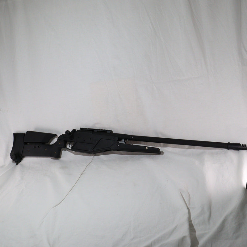 【中古即納】[MIL] KingArms(キングアームズ) エアコッキングライフル Blaser K93 LRS1 ウルトラグレード BK(ブラック/黒)(KA-AG-74) (18歳以上専用)(20150223)