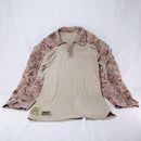 【中古即納】[MIL] 米軍実物 USMC FROG コンバットシャツ サイズUS.M-R デザートマーパット(20150223)