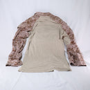 【中古即納】[MIL] 米軍実物 USMC FROG コンバットシャツ サイズUS.M-R デザートマーパット(20150223)