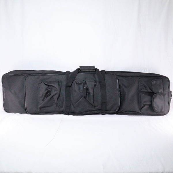 【中古即納】[MIL] SUTEKUS ダブルガンケース BK(ブラック/黒)(115×30cm/62×29cm)(20150223)