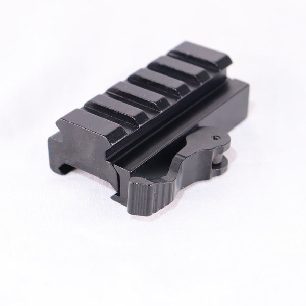 【中古即納】[MIL] ノーブランド 20mmレイル QDライザーマウント 5スロット 15mm(20150223)