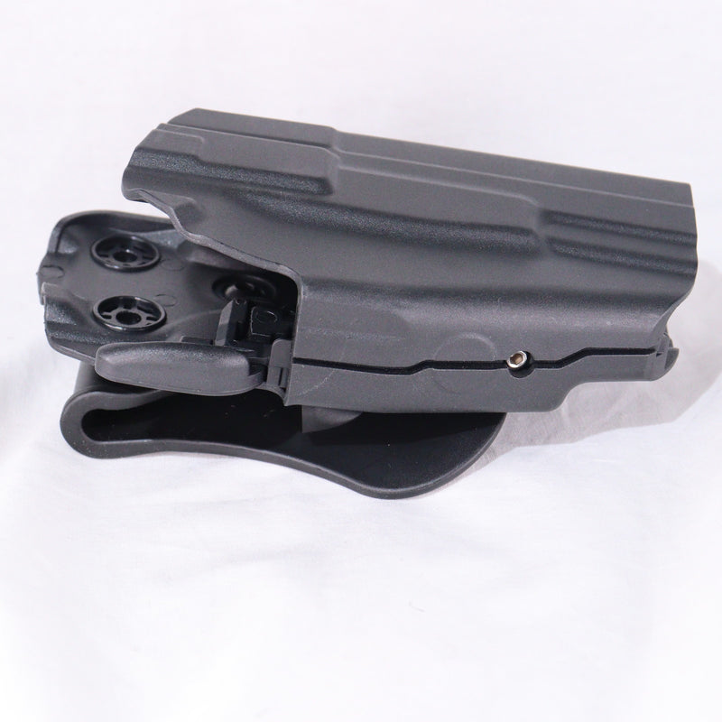 【中古即納】[MIL] ノーブランド SAFARILANDタイプ 579GLS プロフィットホルスター 右用 BK(ブラック/黒)(20150223)