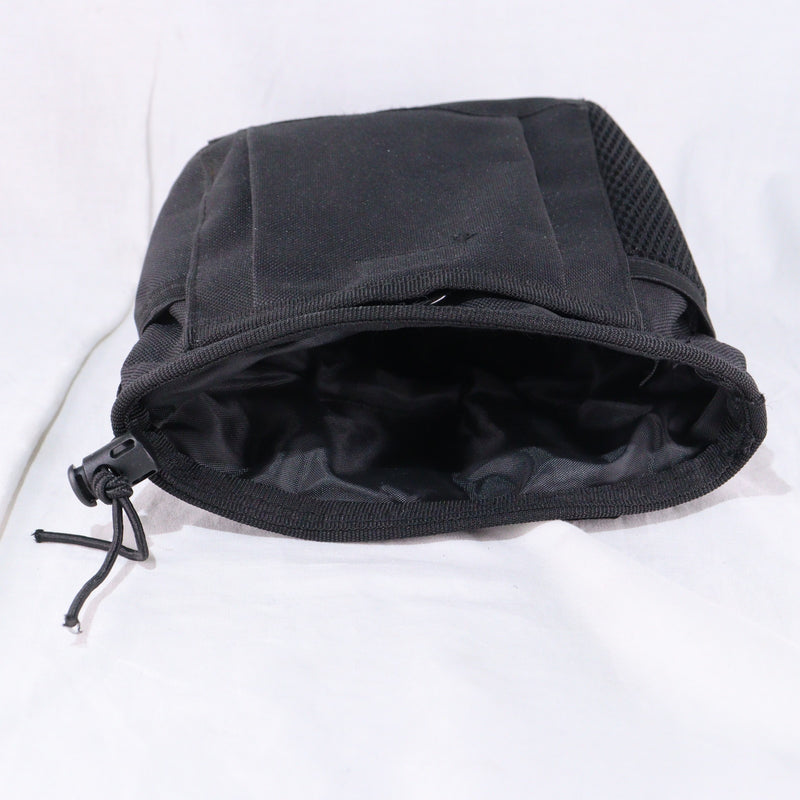 【中古即納】[MIL] ノーブランド ミニダンプポーチ BK(ブラック/黒)(20150223)