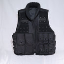 【中古即納】[MIL] ノーブランド タクティカルベスト BK(ブラック/黒)(20150223)