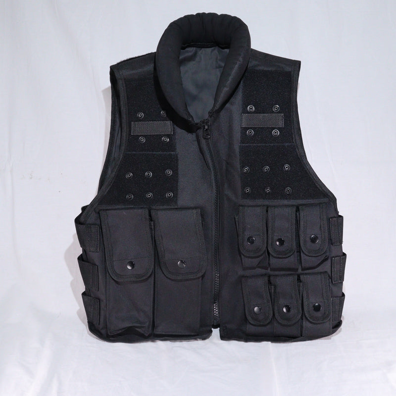 【中古即納】[MIL] ノーブランド タクティカルベスト BK(ブラック/黒)(20150223)
