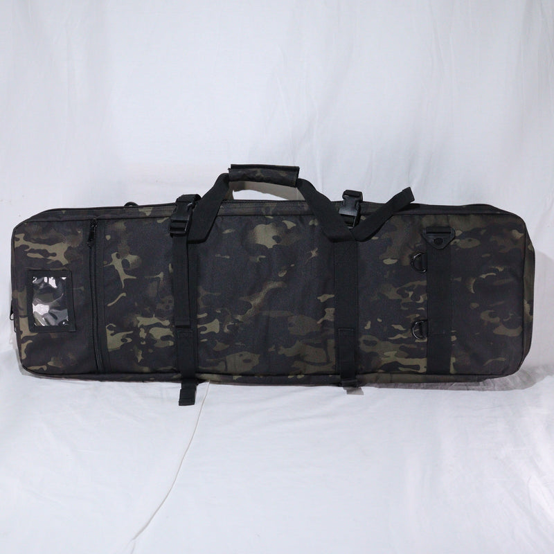 【中古即納】[MIL] SHENKEL(シェンケル) ダブルガンケース ハンドガンスペース付 MCBK(85×27cm/60×27cm/22×21cm)(20150223)