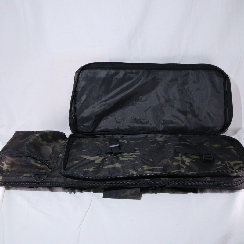 【中古即納】[MIL] SHENKEL(シェンケル) ダブルガンケース ハンドガンスペース付 MCBK(85×27cm/60×27cm/22×21cm)(20150223)