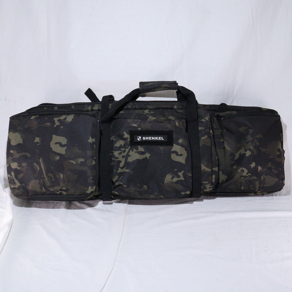 【中古即納】[MIL] SHENKEL(シェンケル) ダブルガンケース ハンドガンスペース付 MCBK(85×27cm/60×27cm/22×21cm)(20150223)
