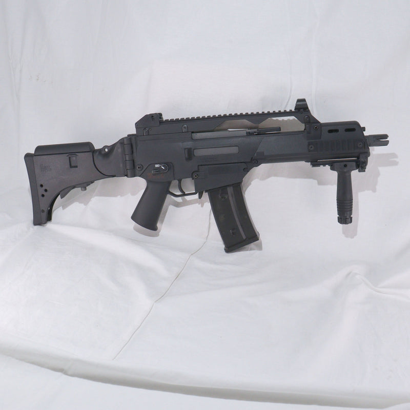 【中古即納】[MIL] S&T/UMAREX(ウマレックス) 電動アサルトライフル H&K(ヘッケラーアンドコッホ) G36CV BK(ブラック/黒)(ST-AEG-02BK) (18歳以上専用)(20150223)