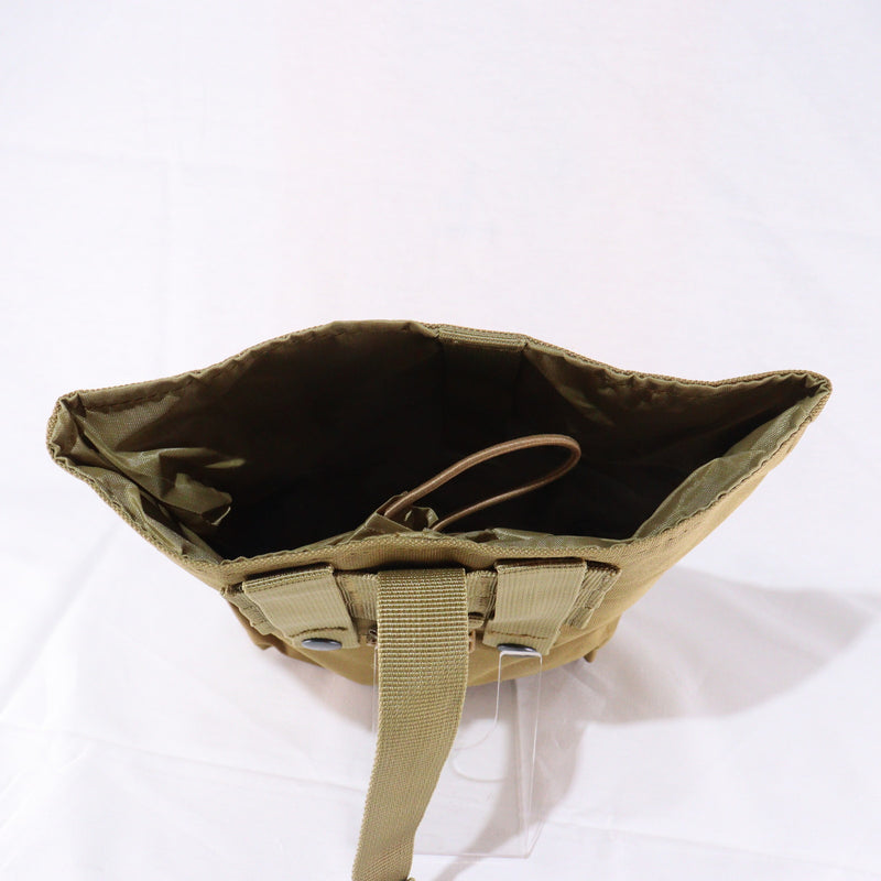 【中古即納】[MIL] ノーブランド フォールディングダンプポーチ DE(ダークアース)(20150223)