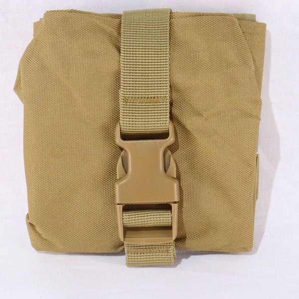 【中古即納】[MIL] ノーブランド フォールディングダンプポーチ DE(ダークアース)(20150223)