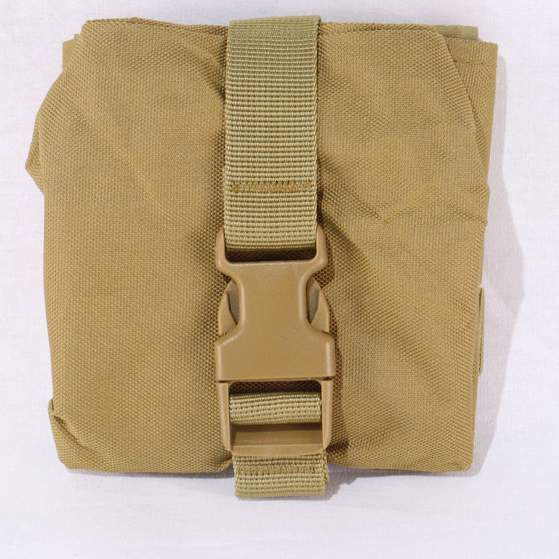 【中古即納】[MIL] ノーブランド フォールディングダンプポーチ DE(ダークアース)(20150223)