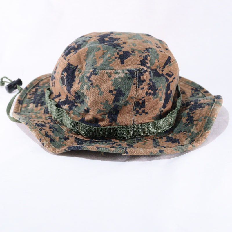 【中古即納】[MIL] SEKRI INDUSTRIES USMC ブーニーハット サイズL ウッドランドマーパット(20150223)