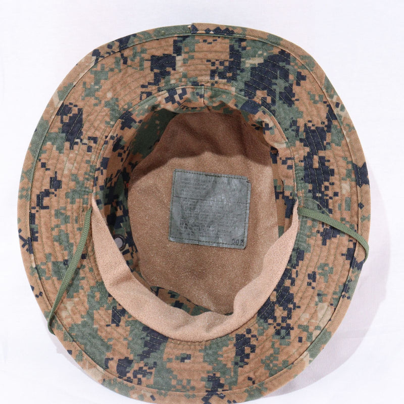 【中古即納】[MIL] SEKRI INDUSTRIES USMC ブーニーハット サイズL ウッドランドマーパット(20150223)