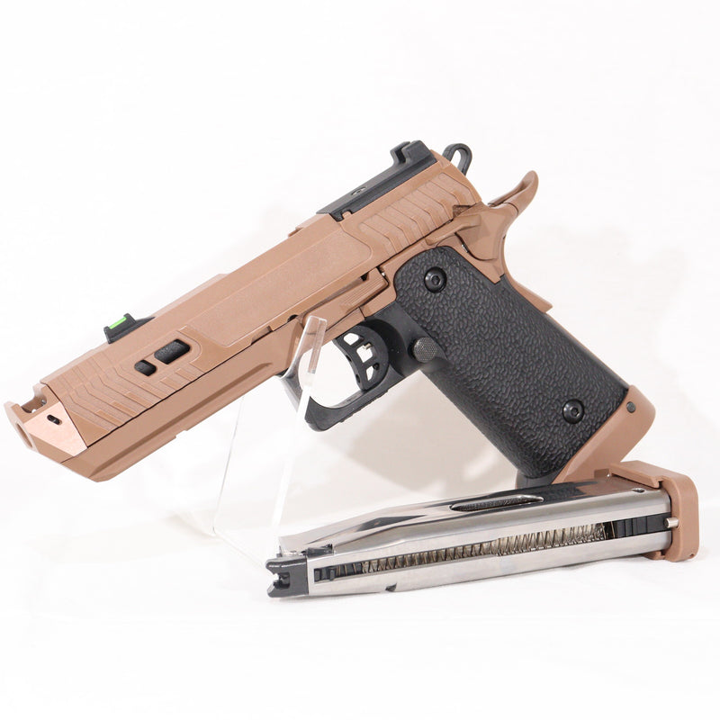 【中古即納】[MIL] BATON airsoft(バトンエアソフト) CO2ガスブローバック BT-SAND VIPER CO2 GBB【JASG認定】(BT-SV) (18歳以上専用)(20240821)